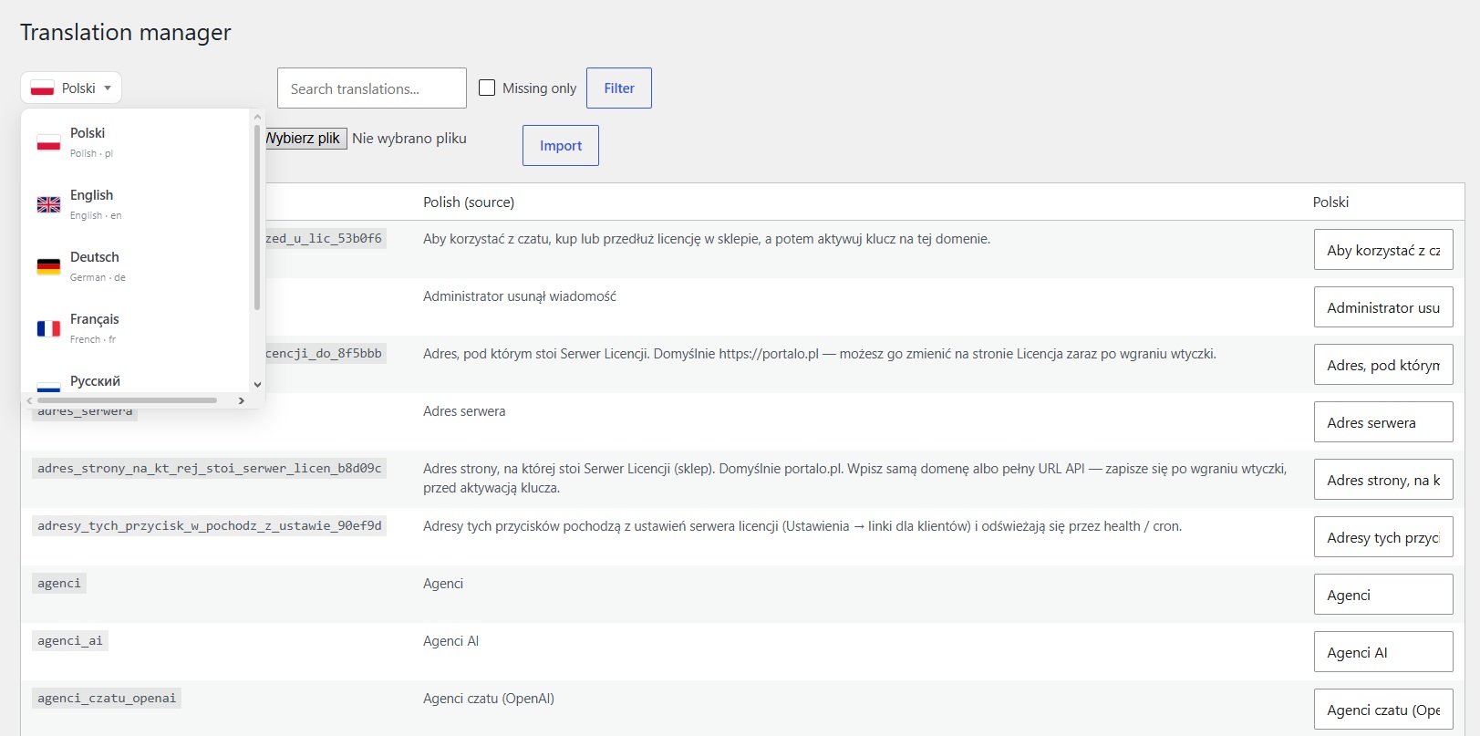 Chat Zodiak - plugin Wordpress - obrazek 21
