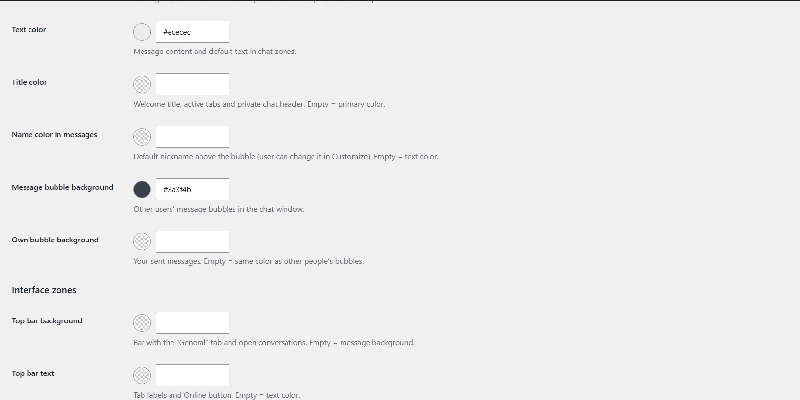 Chat Zodiak - plugin Wordpress - obrazek 16