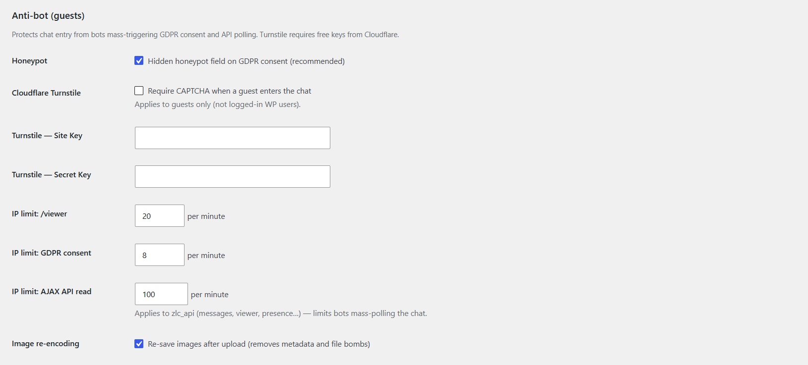 Chat Zodiak - plugin Wordpress - obrazek 8